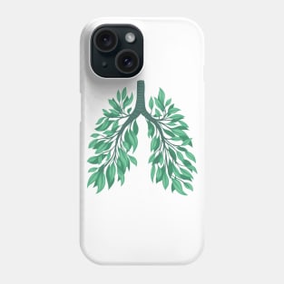 Healthy lungs Phone Case
