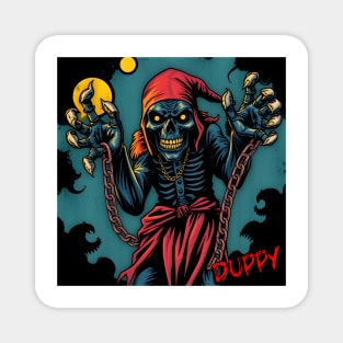DUPPY - FULL COLOUR – FETERS AND LIMERS – CARIBBEAN FOLKLORE EVENT DJ GEAR Magnet