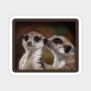 Meerkat Gossip Magnet