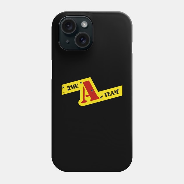 The A-Team - Bullet Holes Phone Case by MalcolmDesigns