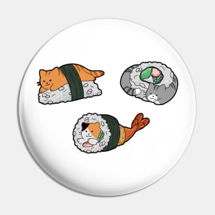 Sushi Cats Pin