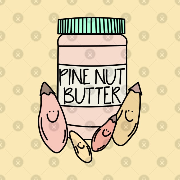 Pine, nut, butter, pink by My Bright Ink