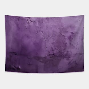 Captivating rendition of a concrete texture in deep shades of purple Tapestry