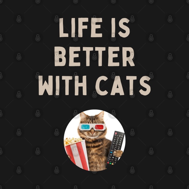 Life is better with cats by reesea