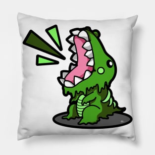 SM3GMASAURUS REX GREEN Pillow