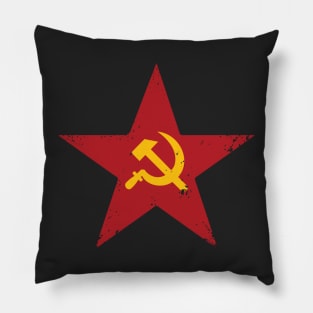 Retro Soviet Star // USSR Nostalgia Pillow