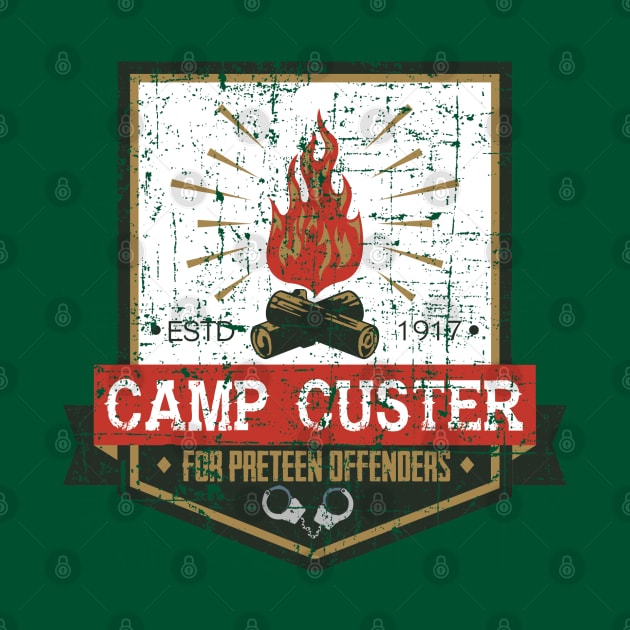 Camp Custer for Preteen Offenders from the Addams Family by hauntedjack