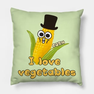 I love vegetables,CORN Pillow