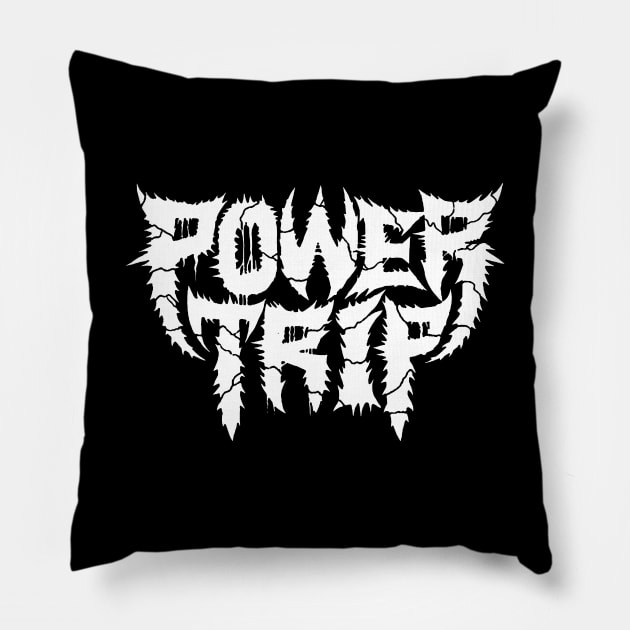 Power Trip Pillow by goodest9