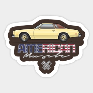 silver 77 - 1977 Olds Cutlass Supreme - Sticker