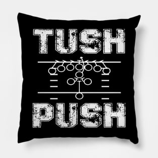 Philly Brotherly Shove Tush Push Funny Pillow