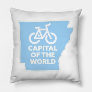 Arkansas bike Pillow