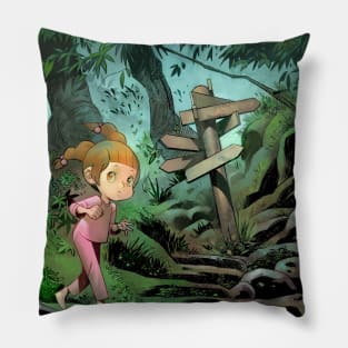 Lost child Pillow