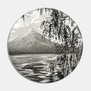 FujiSan Inktober #9 Pin