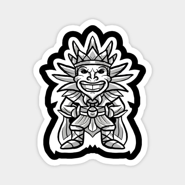 Cute Little Tribal Indian Chief Magnet by joolsd1@gmail.com