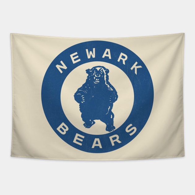 Defunct Newark Bears Baseball Tapestry by LocalZonly