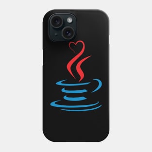 Love Coffe Java Programming Funny Design Phone Case