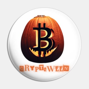 Crypto Halloween Pin