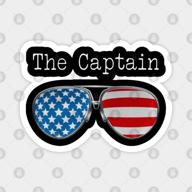 AMERICA PILOT GLASSES THE CAPTAIN Magnet by SAMELVES