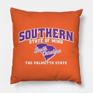 Southern State of Mind - Orange Pillow