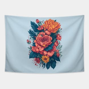 Pretty Flowers - Floral Tapestry