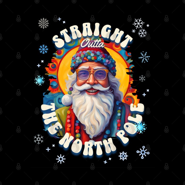 Santa Straight Outta The North Pole by 2HivelysArt