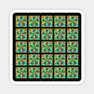 Ekaa wallpaper pattern 19 Magnet