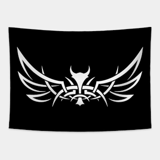 Demonic Tattoo Art Design Tapestry