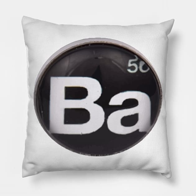 Breaking Bad Chemical Symbol Pillow by Gryaunth