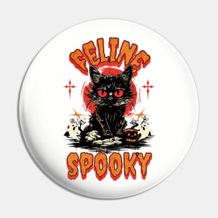 Feline Spooky Pin