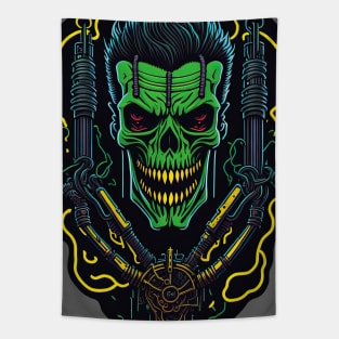 Cyborg Heads S02 D18 Tapestry