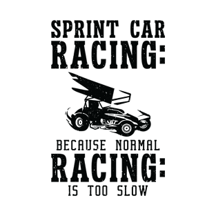 Sprint Car Dirt Track Racing T-Shirt