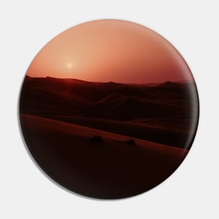 Desert Sunset 5 Pin