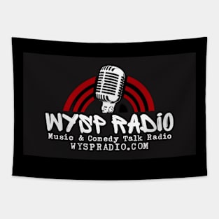 WYSP MIC LOGO Tapestry