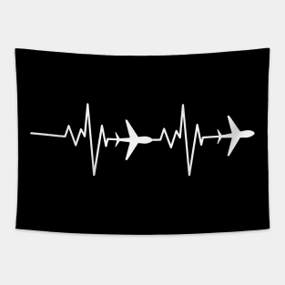 Aviation heartbeat Tapestry