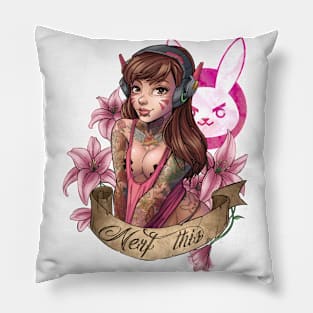 Sexy Pin Up D.Va Pillow