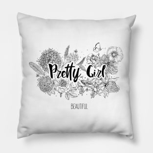 Pretty Girl Pillow