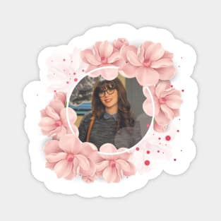 Jess Day flowers Magnet