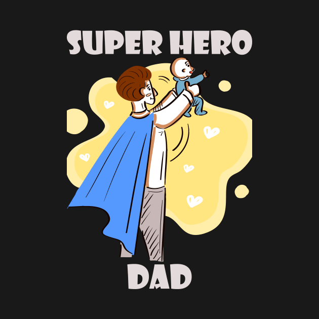 Super Hero Dad by Linda Glits