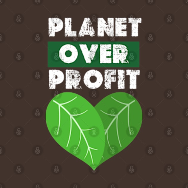 Planet Over Profit - Earth Day Climate Change   earth day 2024 gift april 22 Cute by graphicaesthetic ✅