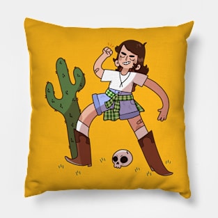 howdy cowboy Pillow