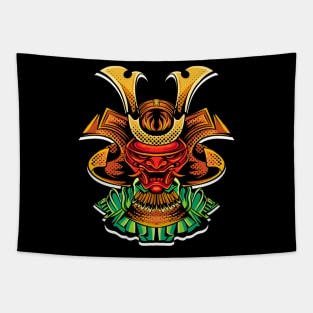 Samurai illustrations Tapestry