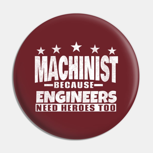 machinist Pin by SpaceImagination