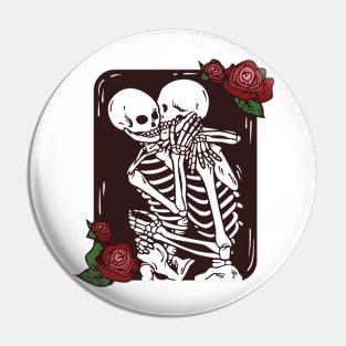 Skeleton Love Pin