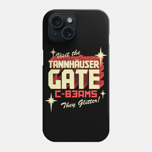 Tannhäuser Gate Phone Case by robotrobotROBOT