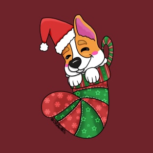 Stocking Stuffer Corgi Puppy T-Shirt