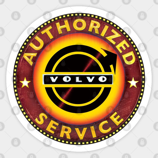 Authorized Service - Volvo - Mechanic - Sticker