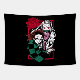 demon slayer Tapestry