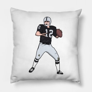 stabler the quaterback Pillow