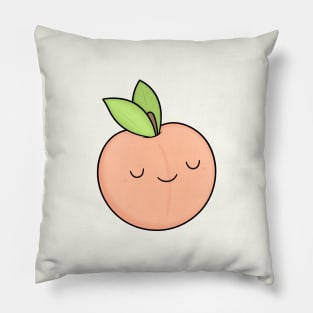 Happy Peach Pillow